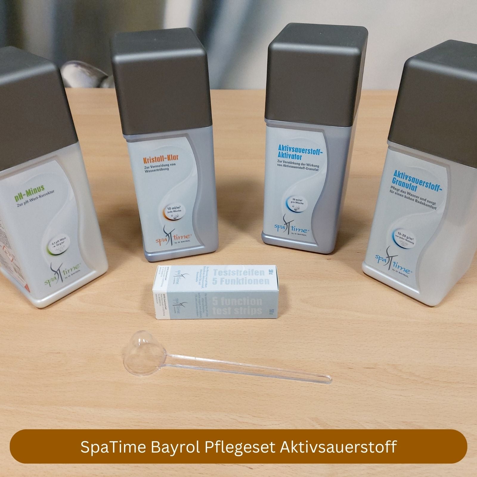 SpaTime Bayrol Pflegeset Aktivsauerstoff