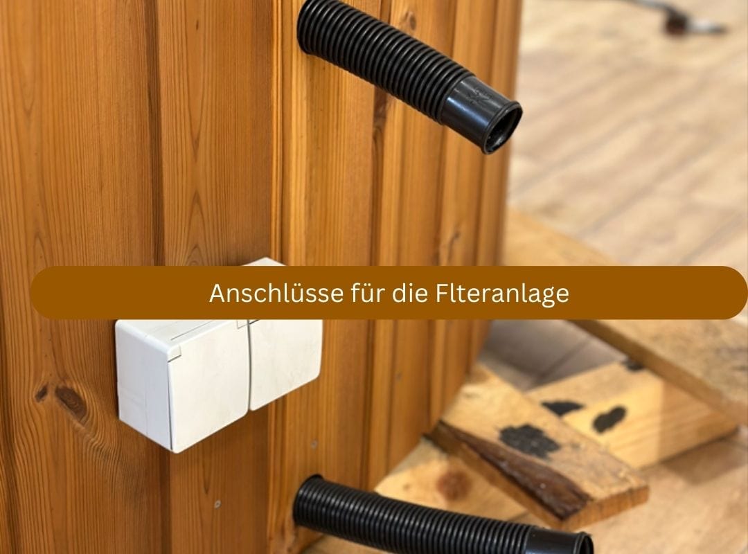 Hot Tub Filteranlage Anschluesse