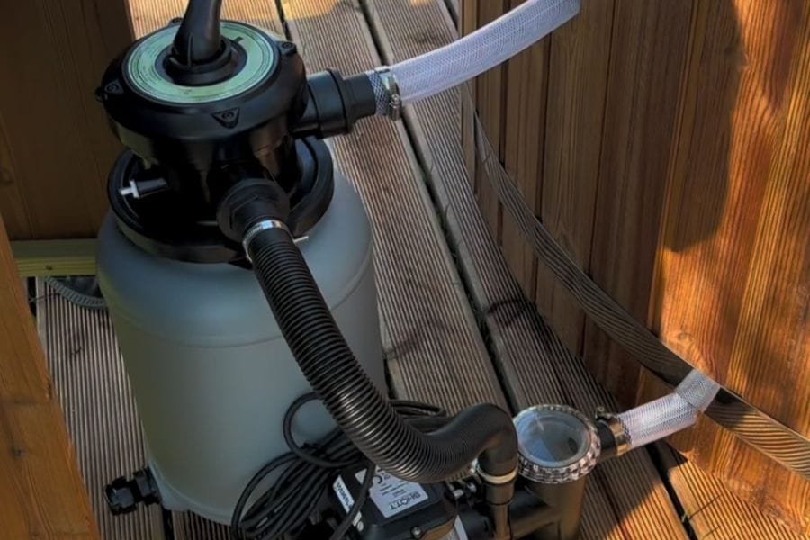 Hot Tub Filteranlage