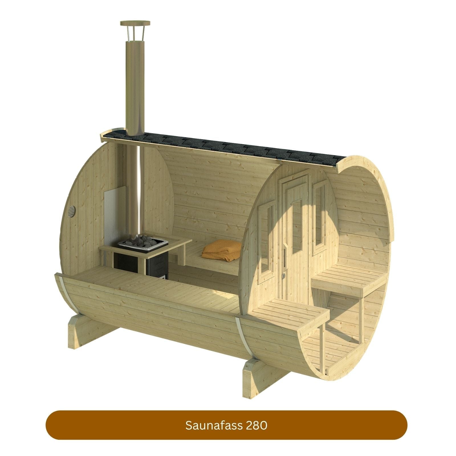 Saunafass 280 von Inmedias Res