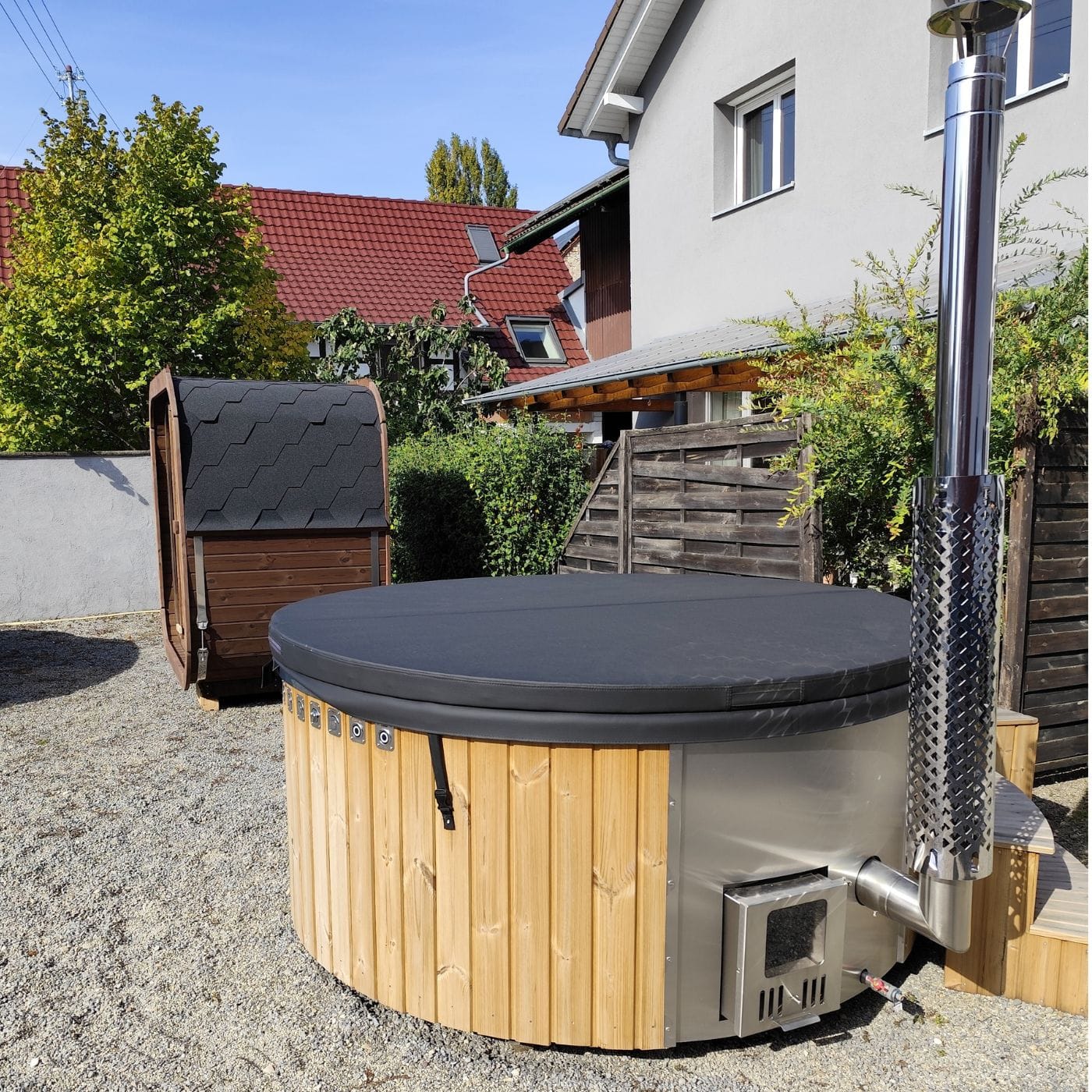 wellnessfuerdraussen Showroom - Besichtigung und Beratung von Hot Tub und Gartensauna