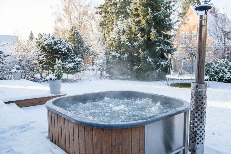 Hot Tub im Winter - Leitfaden fuer die Benutzung