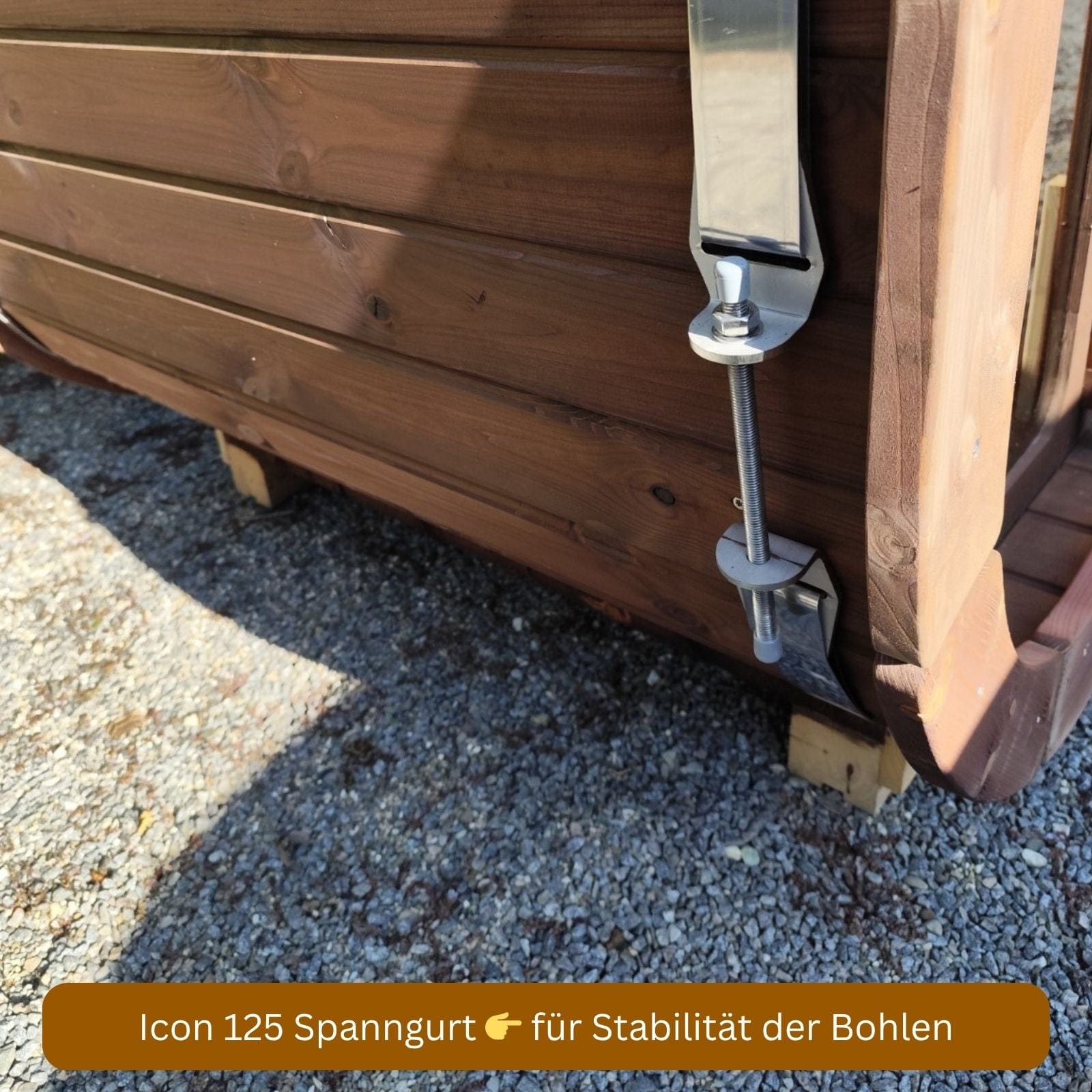 Mini Sauna für den Garten "Icon 125"