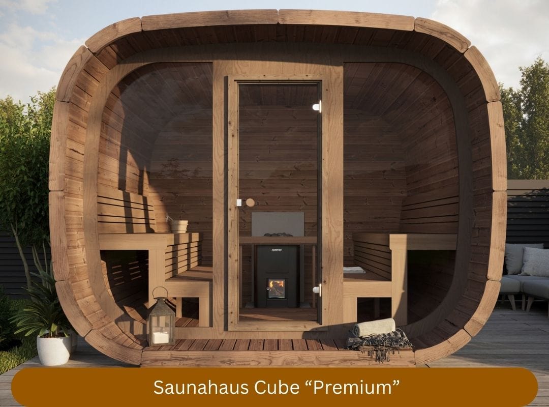 Saunahaus Cube Premium