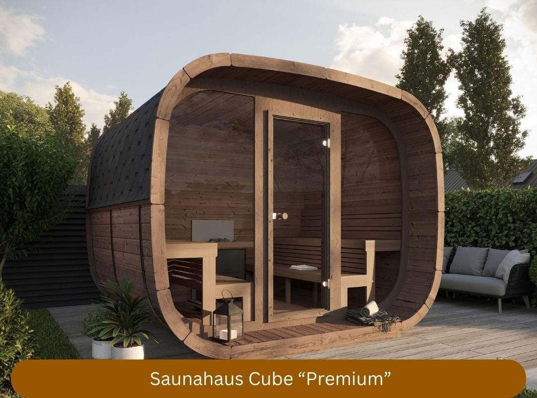 Saunahaus Cube Premium